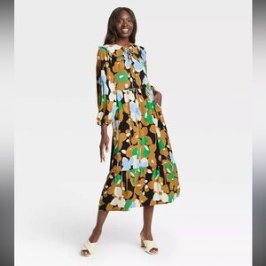 Who What Wear | Floral Print Dress with Pockets